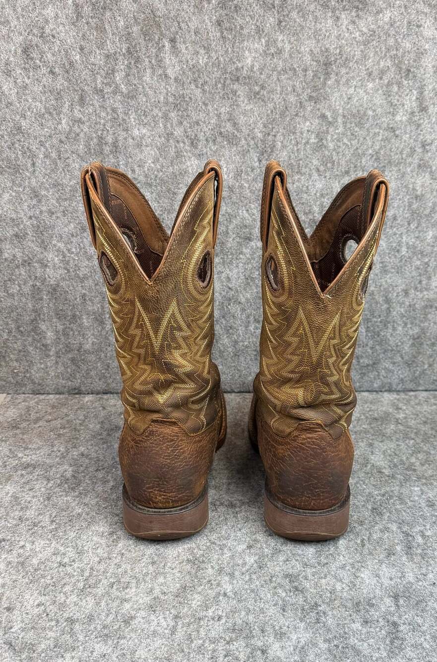 Durango Rebel Pro Western Boot Size 10M Brown Leather - Picture 6 of 7